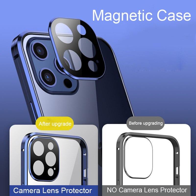 360 Magnetic Adsorption Metal Case