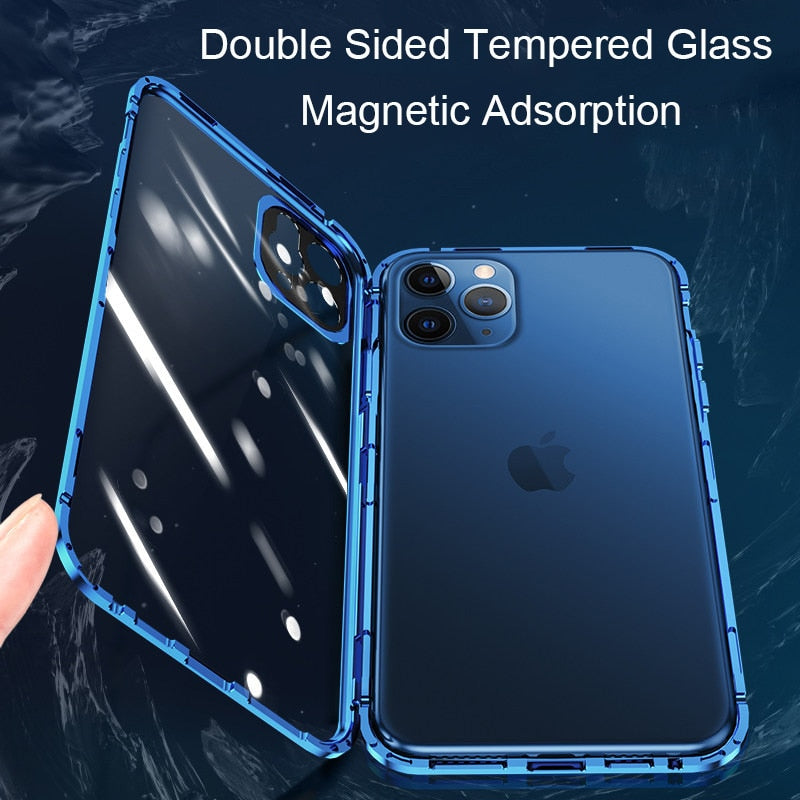 360 Magnetic Adsorption Metal Case