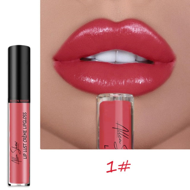 12 Colors Cream Texture Lipstick Waterproof