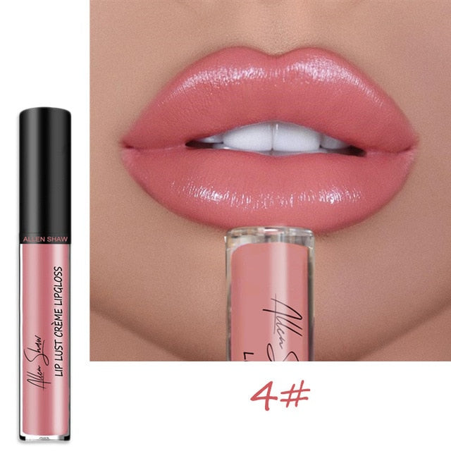 12 Colors Cream Texture Lipstick Waterproof
