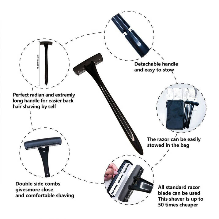 Portable Back Shaver For Men