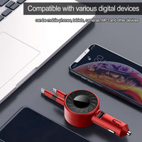 3-in-1 Car Charging Cable