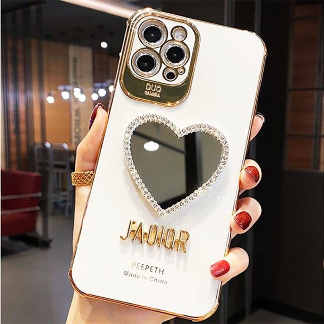 Makeup Mirror Mobile Phone Case