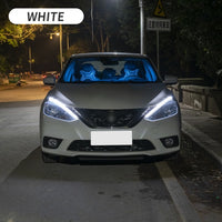 2pcs LED DRL Car Daytime Running Light