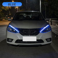 2pcs LED DRL Car Daytime Running Light