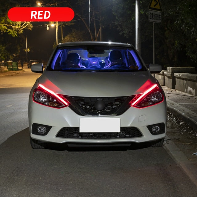 2pcs LED DRL Car Daytime Running Light