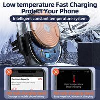 Universal Car Phone Holder & Super Fast Wireless 15W Qi Charge