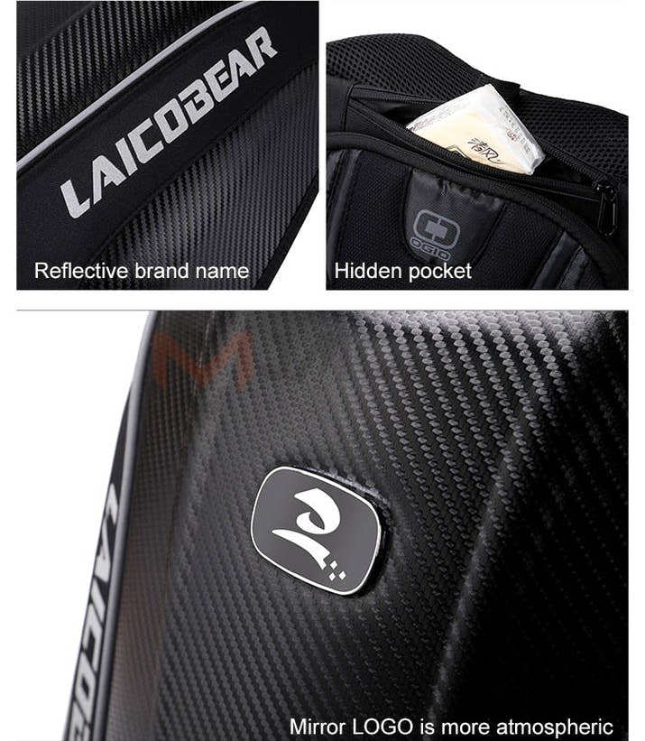 Carbon Fiber Motorcycle Helmet Bag