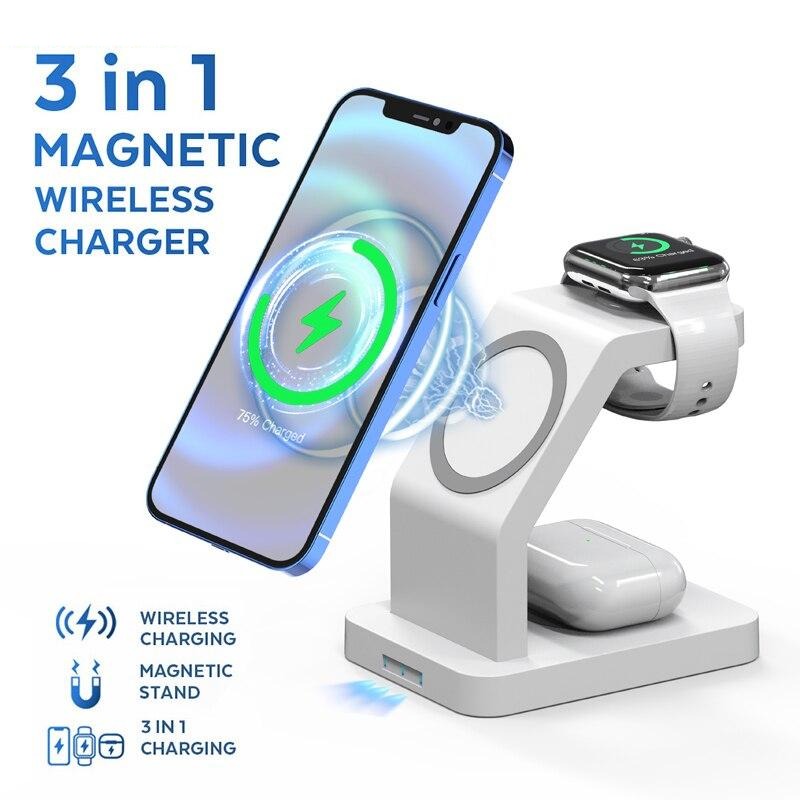 3 In 1 Magnetic Wireless Charger