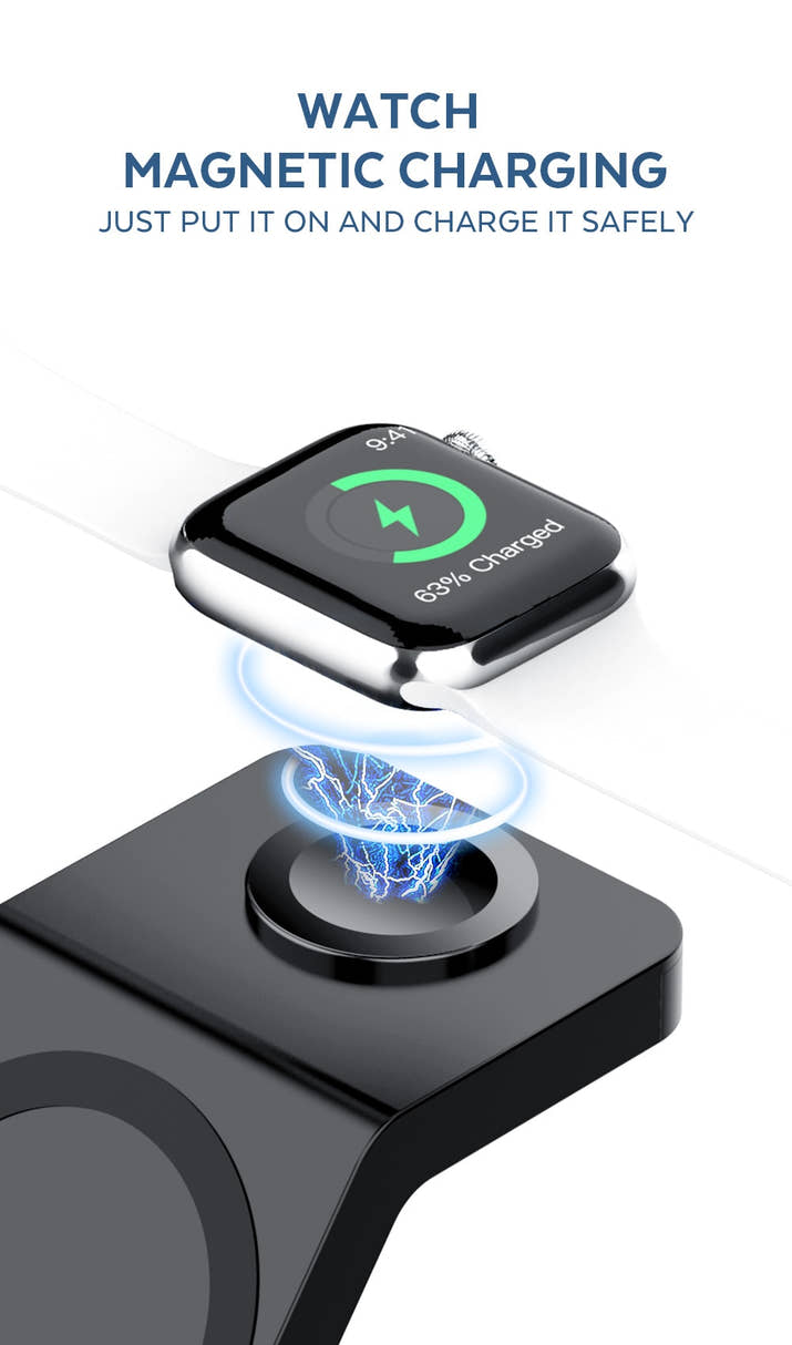 3 In 1 Magnetic Wireless Charger
