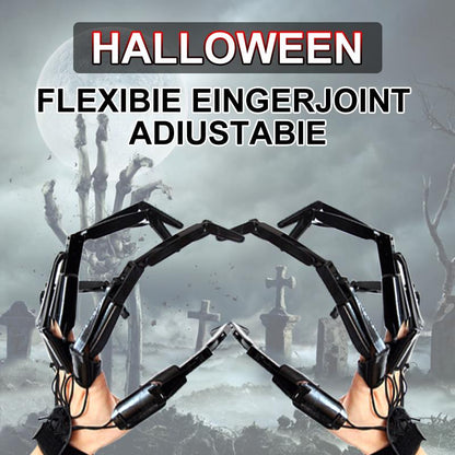 Halloween Articulated Finger Gloves With Flexible Joint Halloween Party Dress Cosplay Costume Decoration Cosplay Accessories