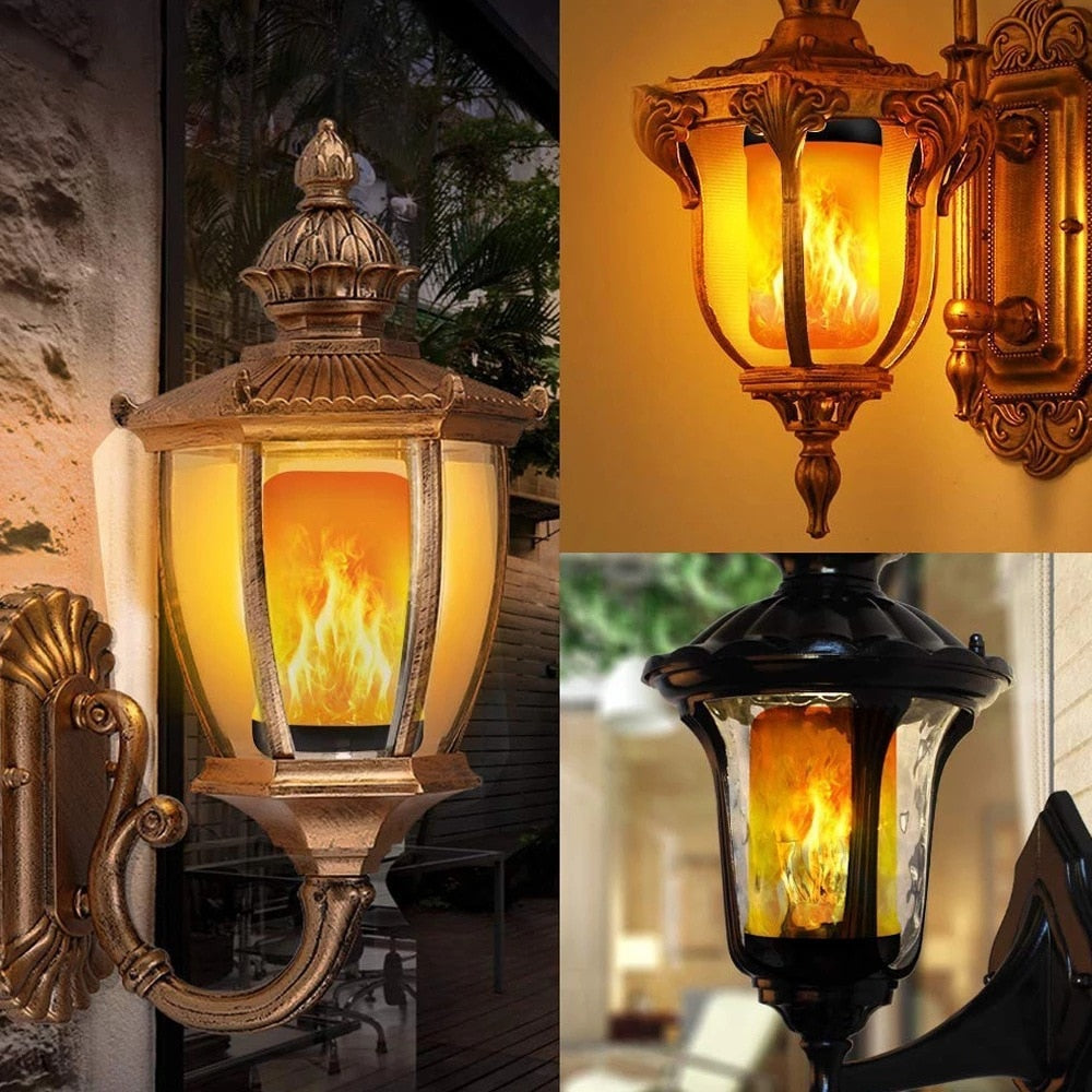 led flame light bulb