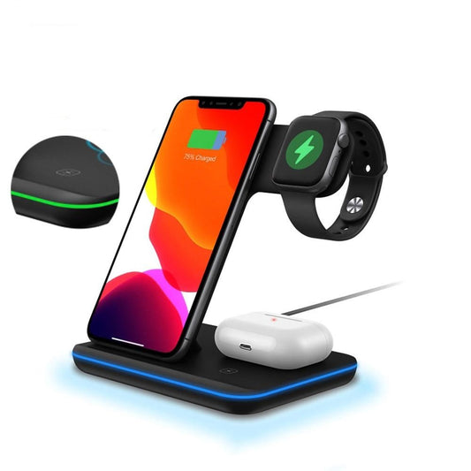 3 in 1 Wireless Charging Station