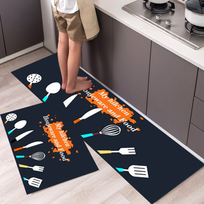 Ultra Thick Kitchen Printed Non-Slip Carpet