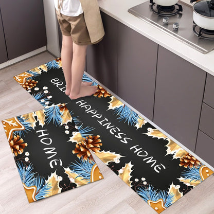 Ultra Thick Kitchen Printed Non-Slip Carpet