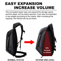 Carbon Fiber Motorcycle Helmet Bag