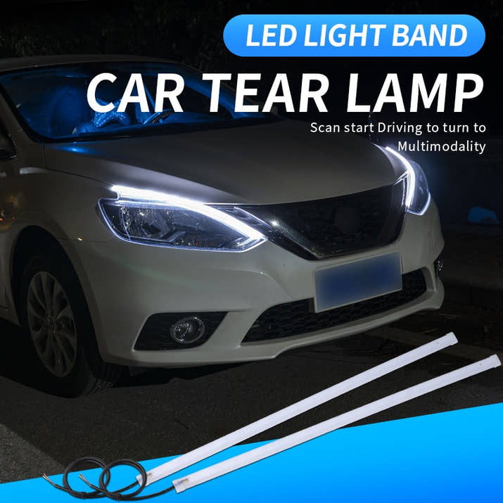 2pcs LED DRL Car Daytime Running Light