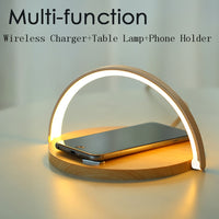 wireless charging, night light, mobile phone holder