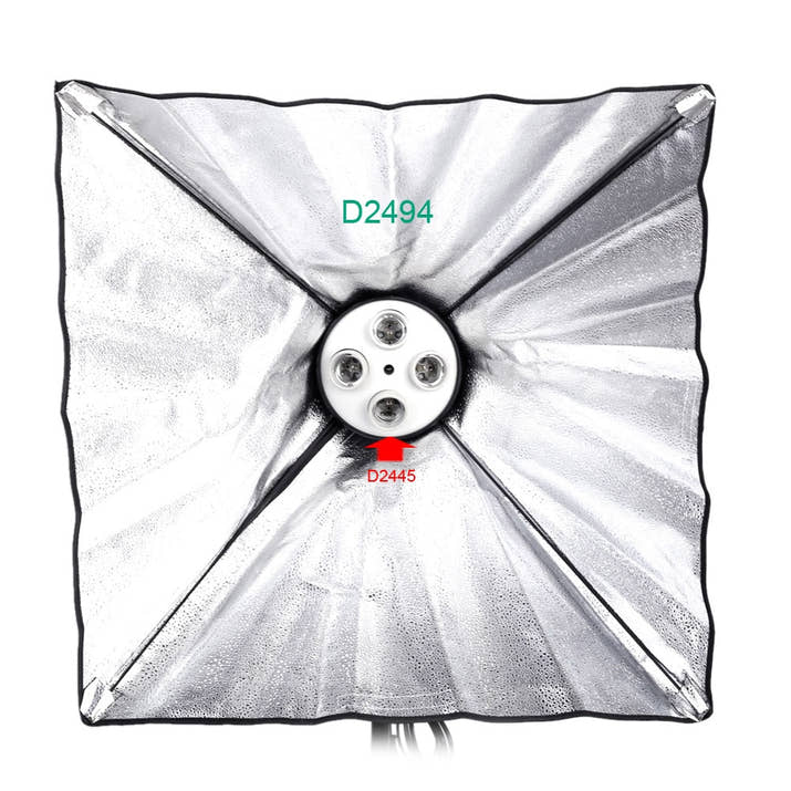 4 in 1 E27 Base Socket Light Lamp Bulb Holder Adapter